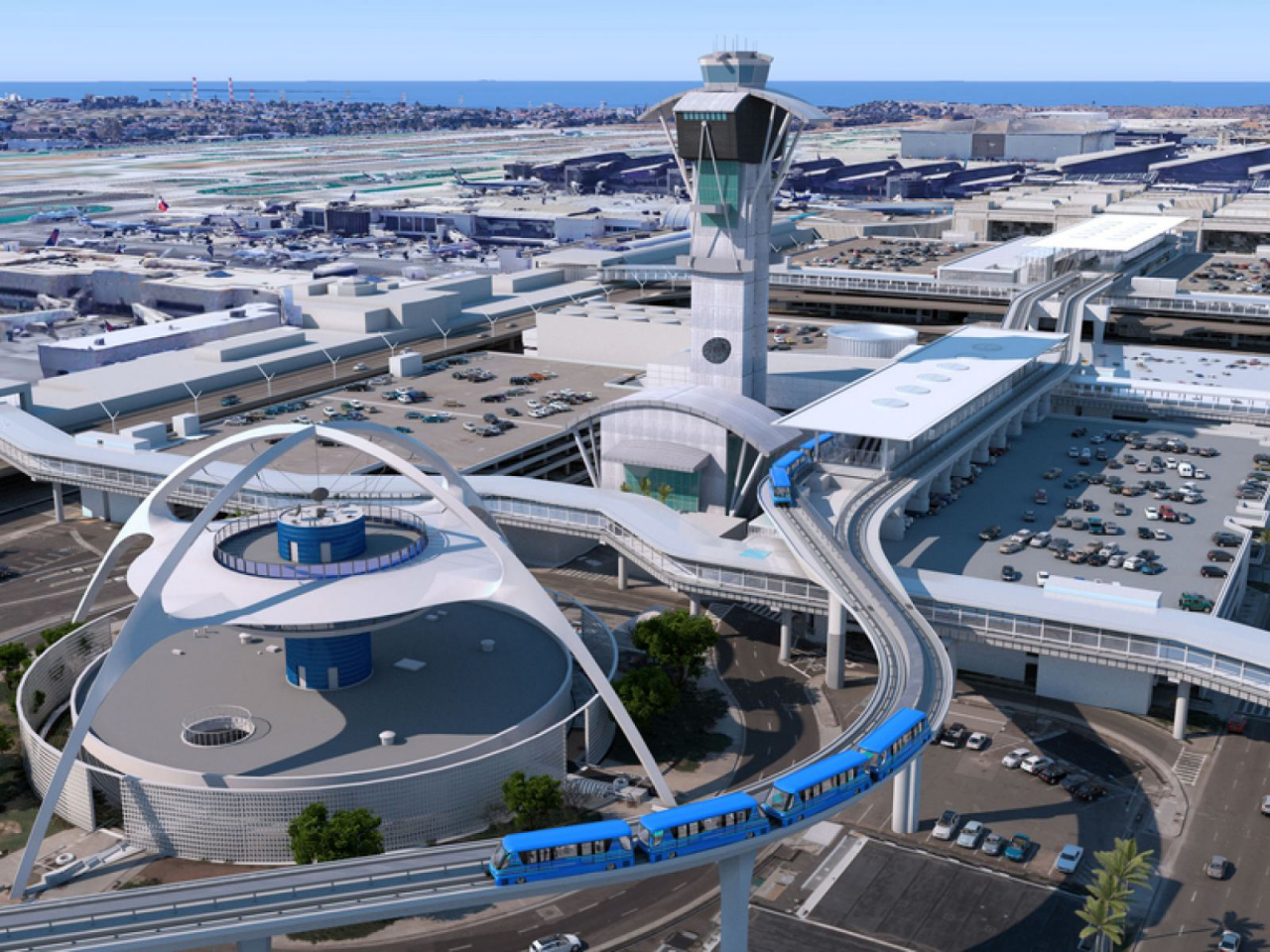 Los Angeles - &Kappa;&alpha;&lambda;&iota;&phi;ό&rho;&nu;&iota;&alpha; - &Eta;.&Pi;.&Alpha;.(LAX)